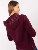 Dámská mikina Asmia D10600BI02690A8NO Bordó - FPrice
