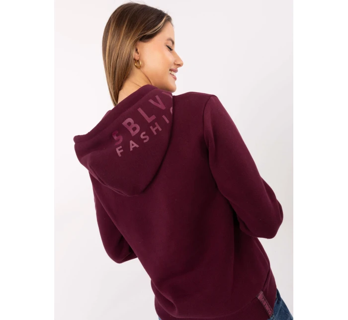 Dámská mikina Asmia D10600BI02690A8NO Bordó - FPrice