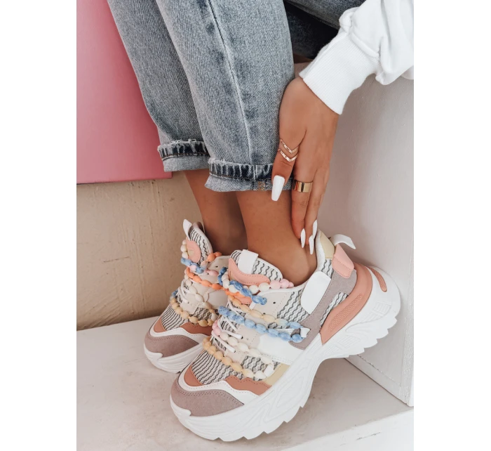 Dámské tenisky na vysoké platformě BEASTAR barevné FashionStreet ZY0832