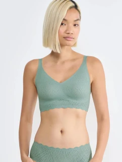 Dámská podprsenka ZERO Feel Bliss Bralette UNKNOWN zelená model 21759347 - Sloggi