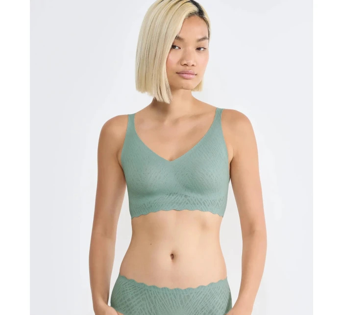 Dámská podprsenka ZERO Feel Bliss Bralette UNKNOWN zelená model 21759347 - Sloggi Dámská podprsenka ZERO Feel Bliss Bralette UNKNOWN zelená model 21759347 - Sloggi