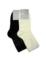 Dámské vzorované ponožky SO&LI model 21478507 060 Zirkony 3542 - WiK