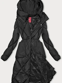 Černá zimní bunda s límcem model 21246085 - LHD
