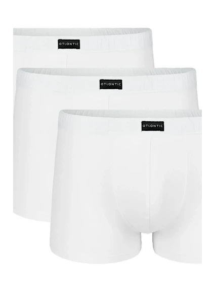 Pánské boxerky 007 white 3 pack - Atlantic Pánské boxerky 007 white 3 pack - Atlantic