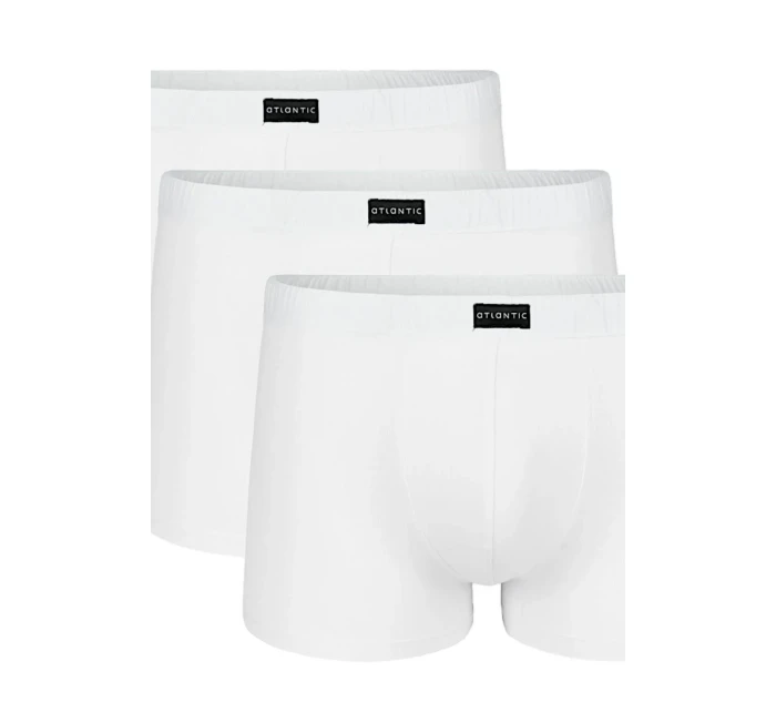 Pánské boxerky 007 white 3 pack - Atlantic Pánské boxerky 007 white 3 pack - Atlantic