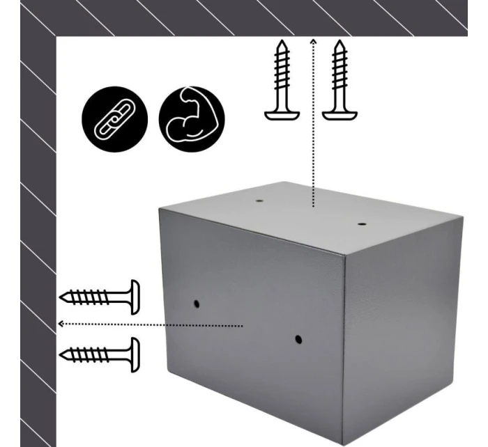 TREZOR 23X17X17CM 10675 SASKA GARDEN