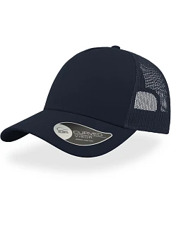 Rapper Cotton 5 panelová Trucker kšiltovka  navy/navy model 22478781 - Atlantis Headwear