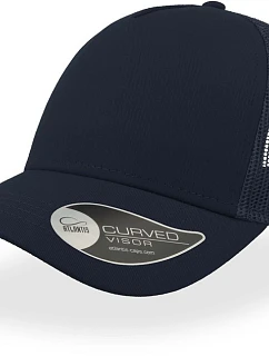 Rapper Cotton 5 panelová Trucker kšiltovka  navy/navy model 22478781 - Atlantis Headwear