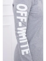 Šaty Off White grey mealn¿