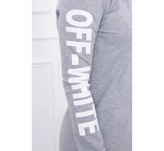 Šaty Off White grey mealn¿