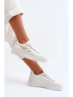 Dámské tenisky na platformě bílé Zeparine Dámské tenisky na platformě bílé Zeparine