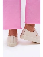 Dámské Textilní Tenisky Big Star model 21692161 Béžové - Big Star Shoes Dámské Textilní Tenisky Big Star model 21692161 Béžové - Big Star Shoes