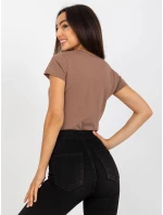 Tričko B 012.83P hnědá