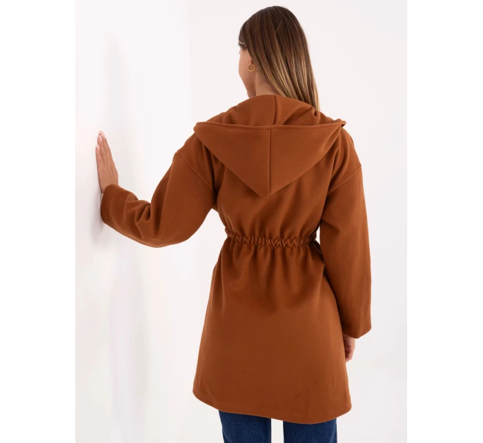 Płaszcz IT PL model 21319823 jasny brązowy - FPrice