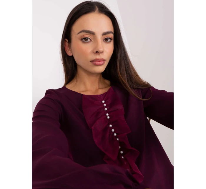 Halenka LK BZ 506673.36 tmavě fialová