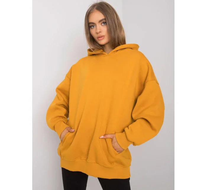 Mikina RV BL 6989.37X tmavě žlutá