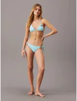 Dámská plavková podprsenka KW0KW02626 C9F sv. modrá - Calvin Klein