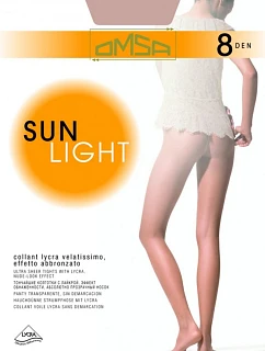 Punčocháče Sun Light 8DEN