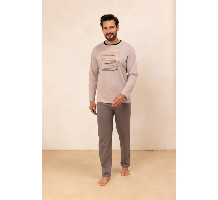 Pyžamo Regina 492 dlouhé/r 2XL Z25/26 pánské Pyžamo Regina 492 dlouhé/r 2XL Z25/26 pánské