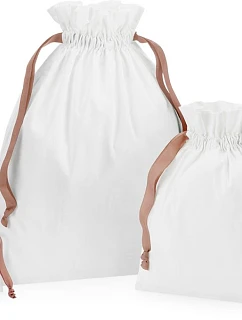 Westford Mill W 121 Bavlněný pytel s dárkovou stuhou 50.0121 soft white/rose gold