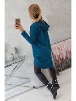 Mikina s dlouhými zády a kapucí Marine