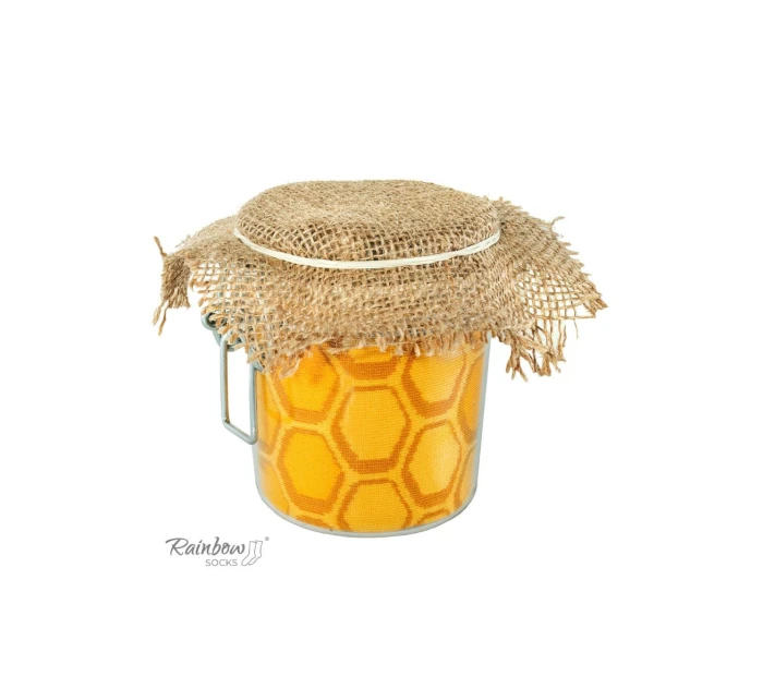 Duhové Ponožky Med  2 model 21606777 - ZOOKSY/RAINBOW SOCKS