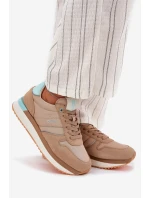 Dámské Semišové Tenisky Big Star RR274A048 HI-POLY SYSTEM Tmavě béžové Dámské Semišové Tenisky Big Star RR274A048 HI-POLY SYSTEM Tmavě béžové