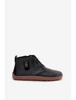 Kožené dámské polobotky s ozdobným detailem  Černé model 21708053 - Zazoo