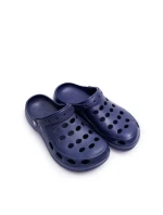 Dámské Nazouváky Tmavě Modré Pěnové Crocsy EVA Dámské Nazouváky Tmavě Modré Pěnové Crocsy EVA