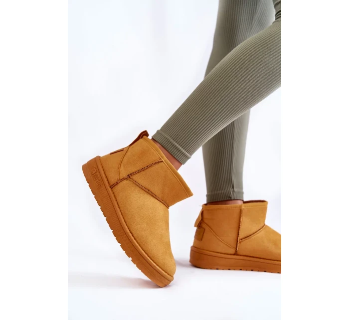 Dámské teplé sněhule Big Star KK274289 Hněde Dámské teplé sněhule Big Star KK274289 Hněde