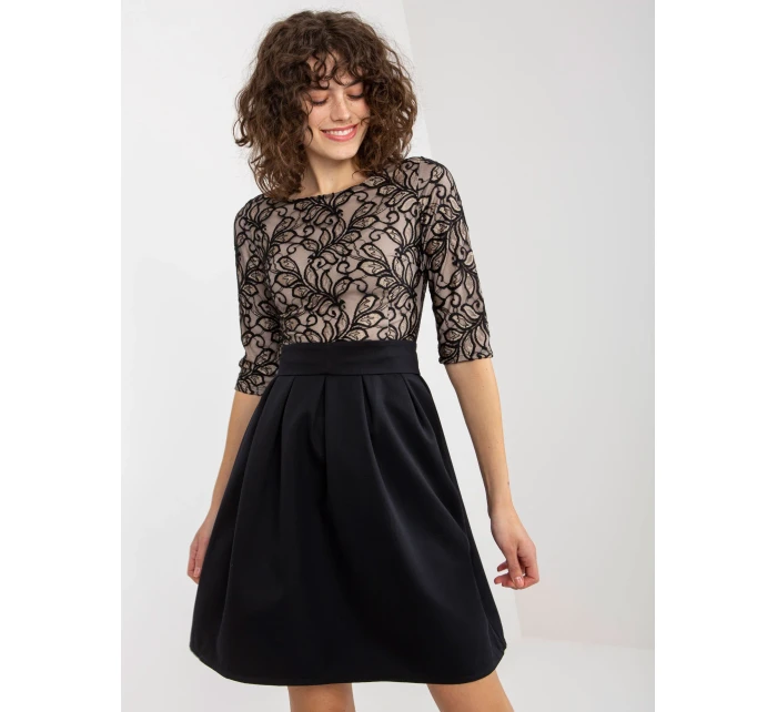 Dámské šaty LK SK 506589 3.05P černé - FPrice Dámské šaty LK SK 506589 3.05P černé - FPrice