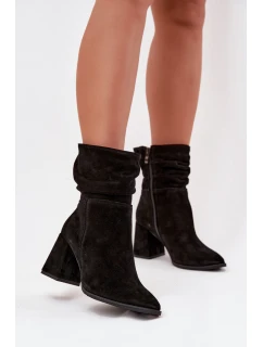 Boty na podpatku model 220193 Step in style