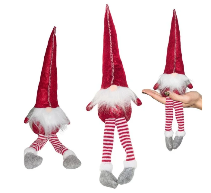 SKRZAT GNOM DEKORACYJNY CZERWONY model 21833103