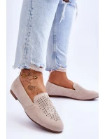 Semišové pohodlné mokasíny Béžove model 21615627 - S.Barski Semišové pohodlné mokasíny Béžove model 21615627 - S.Barski