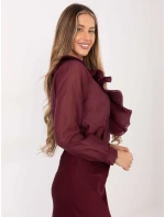 Koszula IT KS model 21786437 bordowy - FPrice