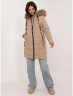 SK KR HH bunda model 20590177 béžová - FPrice SK KR HH bunda model 20590177 béžová - FPrice