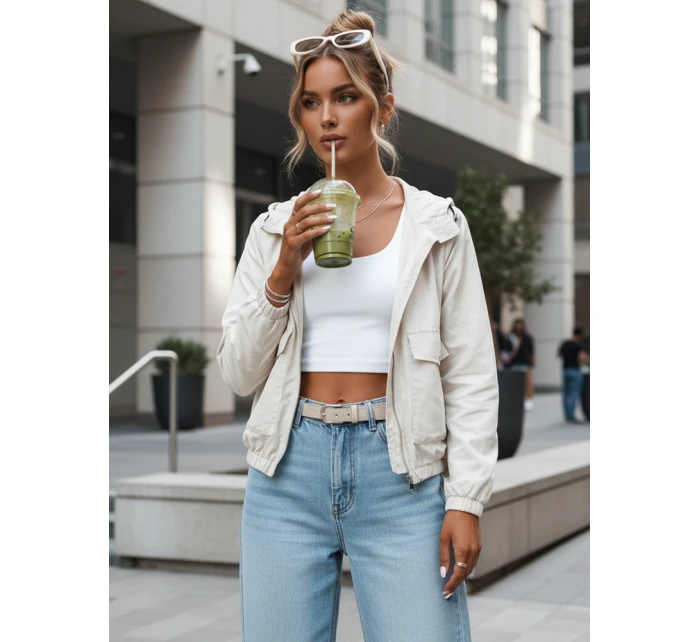 Dámská přechodná bunda BELIJ béžová FashionStreet TY4257