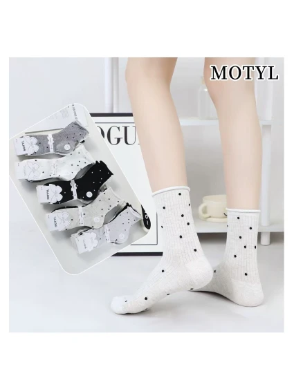 Ponožky WiK Butterfly 3528 wz.45 Dots 35-42