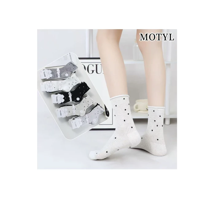 Ponožky WiK Butterfly 3528 wz.45 Dots 35-42