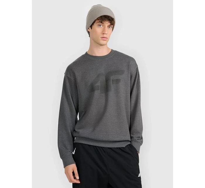 Pánská mikina bez kapuce model 22117436 - 4F