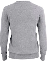 Cutter & Buck Oakville Women Dámský pletený svetr 68.5417 grey melange Cutter & Buck Oakville Women Dámský pletený svetr 68.5417 grey melange