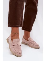 Dámské z eko semiše Špinavě růžová model 21900438 - Boto