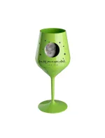 Personalizovaná nerozbitná sklenice s měsíční fází 