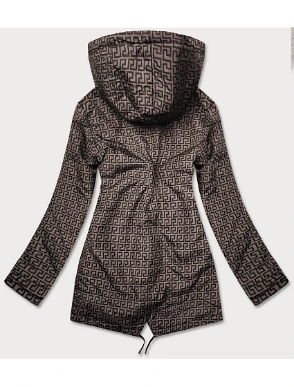 Tmavě oboustranná dámská bunda parka model 16185211 - MHM