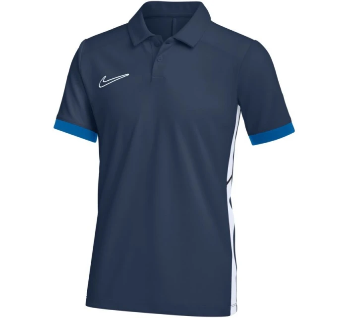 Dětská polokošile Nike Dri-Fit Academy 25 SS tmavě modrá FZ9763 410 Dětská polokošile Nike Dri-Fit Academy 25 SS tmavě modrá FZ9763 410