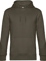 B&C KING Hooded_° Pánská mikina s kapucí 01.U02K khaki