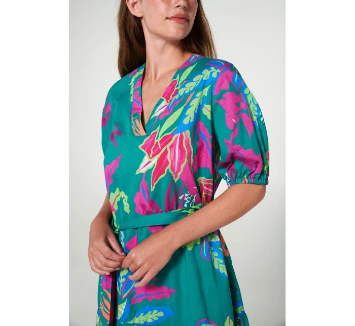 Vamp - Šaty s krátkými rukávy 20420 - Vamp Vamp - Šaty s krátkými rukávy 20420 - Vamp