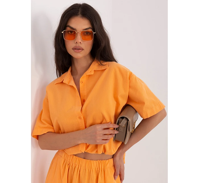 IT KS košile FL10320.12 světle oranžová IT KS košile FL10320.12 světle oranžová