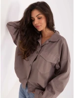 Koszula IT KS model 21302569 ciemny bezowy - FPrice