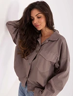 IT KS košile FL9273.86 dark lilac